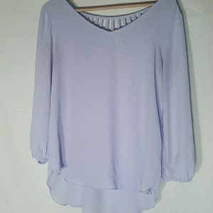 Purple Peasant Blouse
